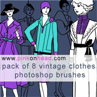 Vintage Clothes brushes - preview