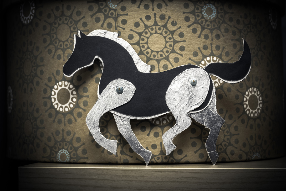 paper horse craft tutorial
